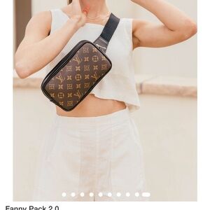 Vintage Boho  Fanny pack bag LV Nice!!!